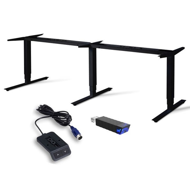 Height Adjustable Conference Table Frame and USB/memory controller.