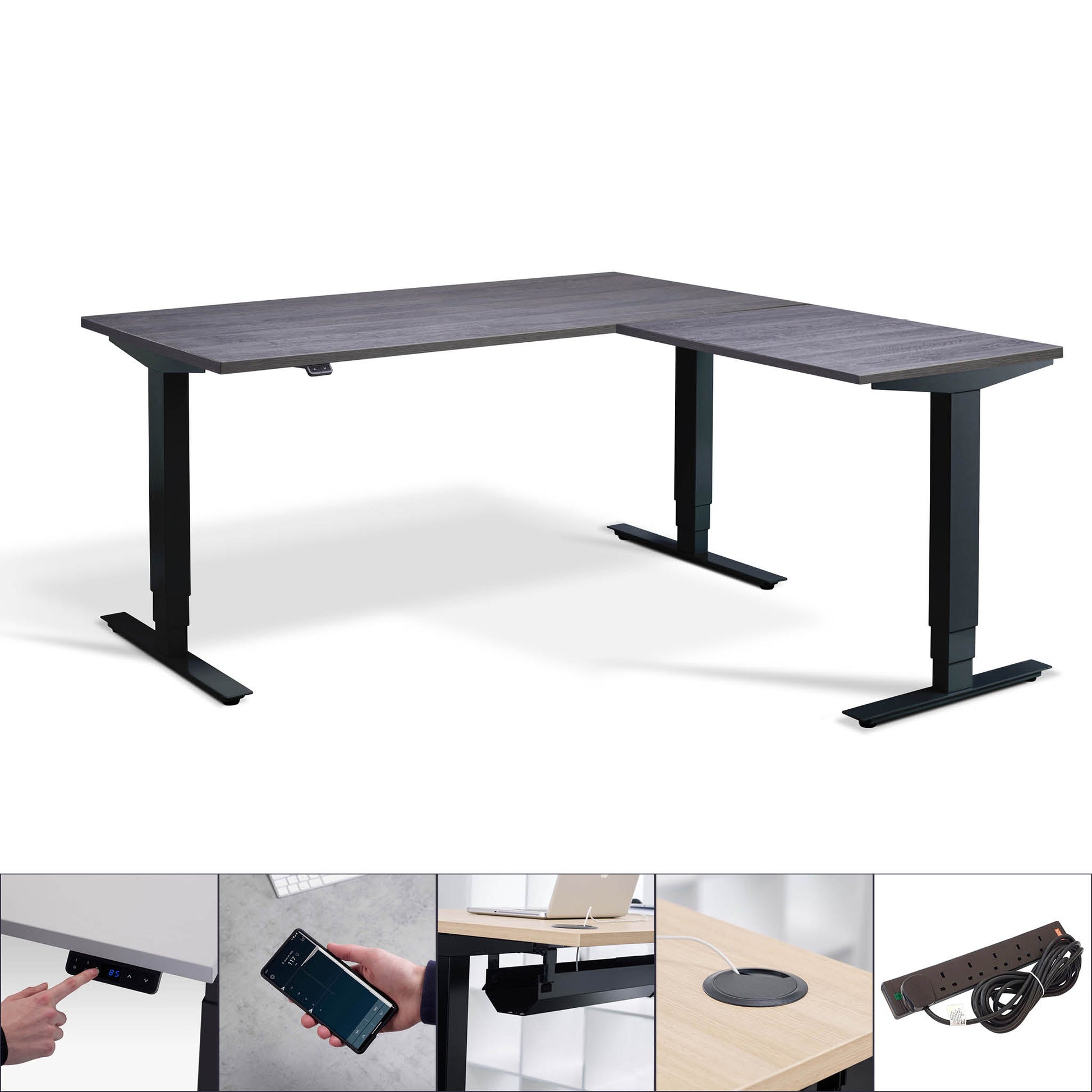 Stand up corner desk