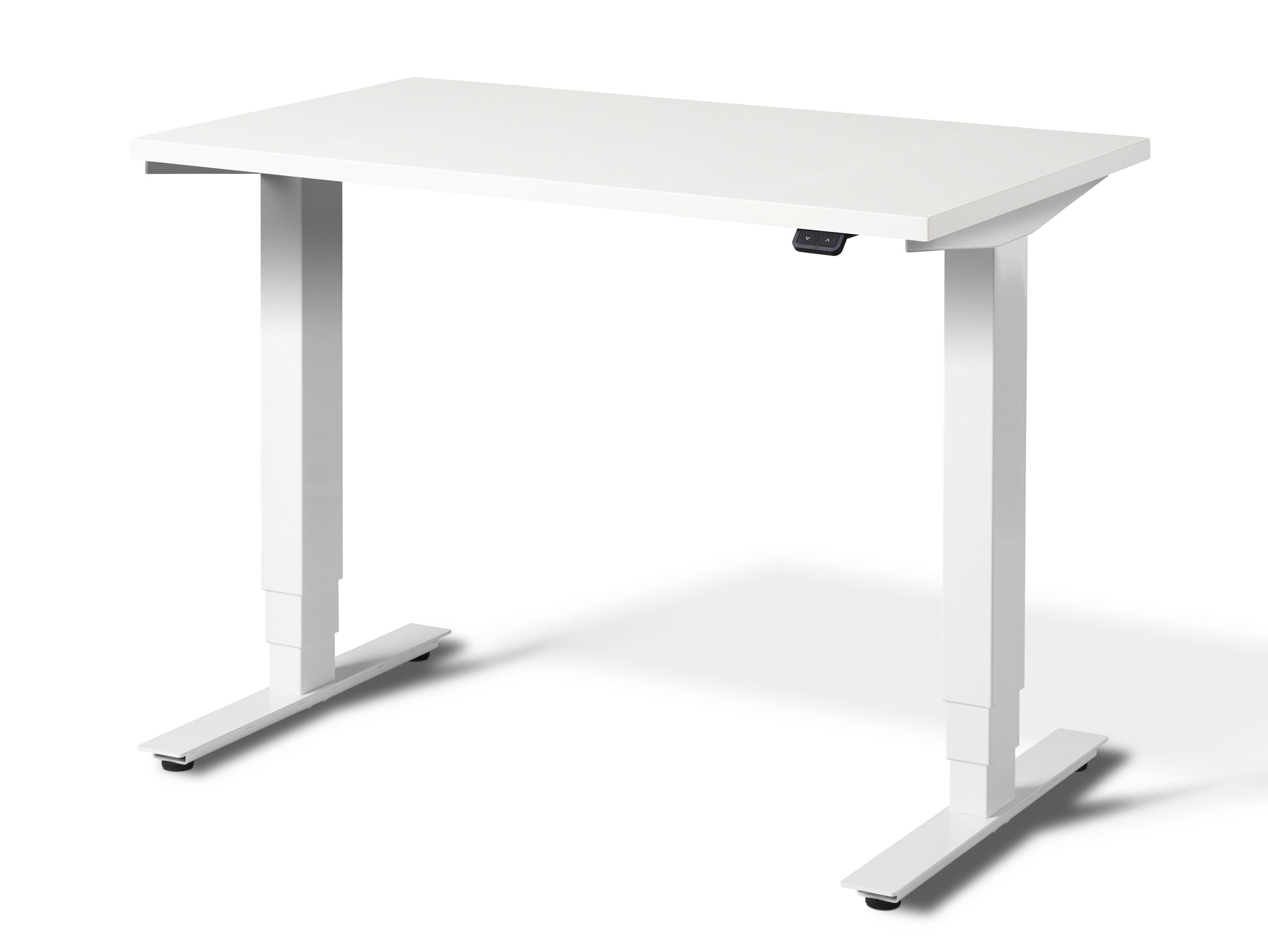 Adjustable small standing desk.