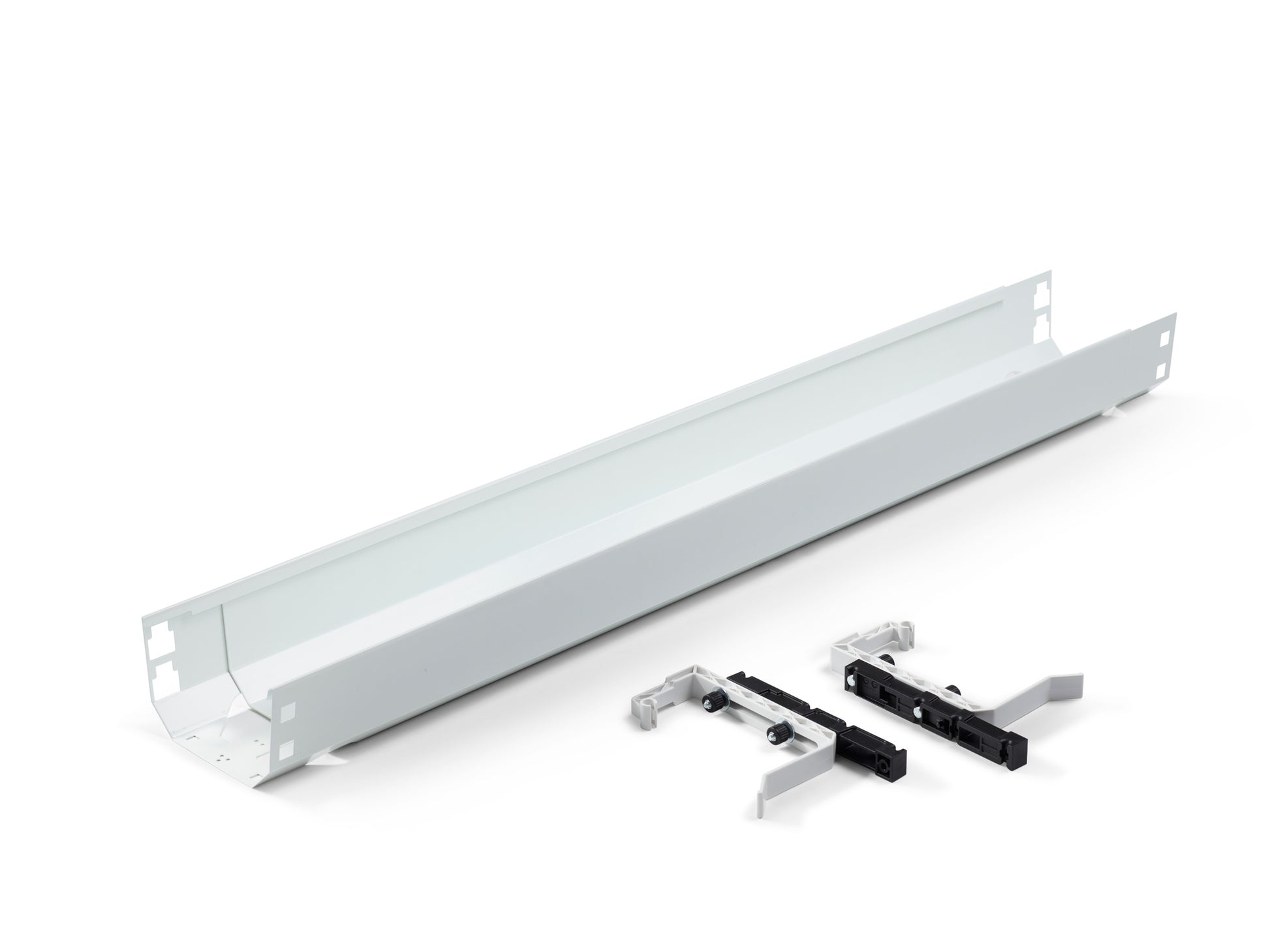 150mm heavy duty cable tray white