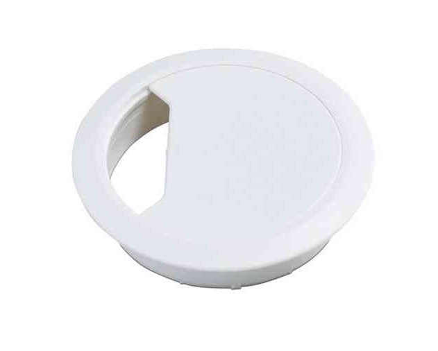 Desk Cable Ports white