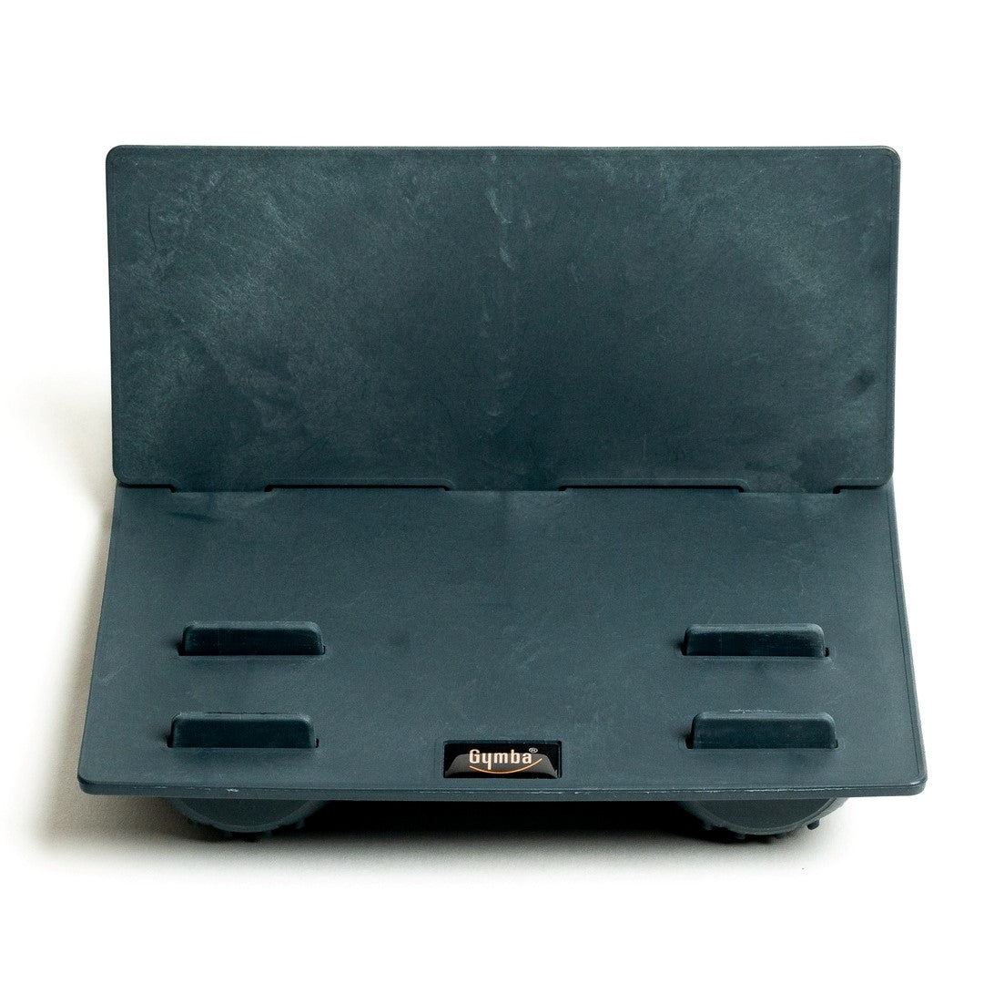 Back view of Ulrika Black Adjustable Laptop Stand