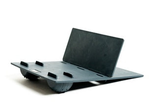 Ulrika Black Adjustable Laptop Stand