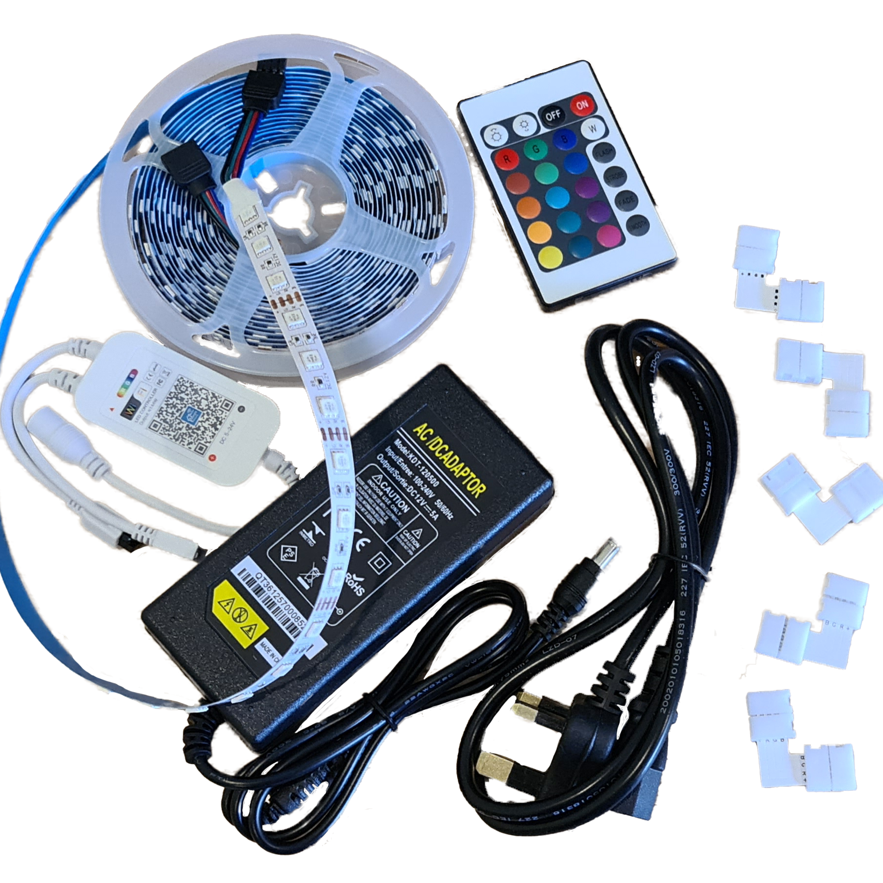 rgb 5050 led strip light kit