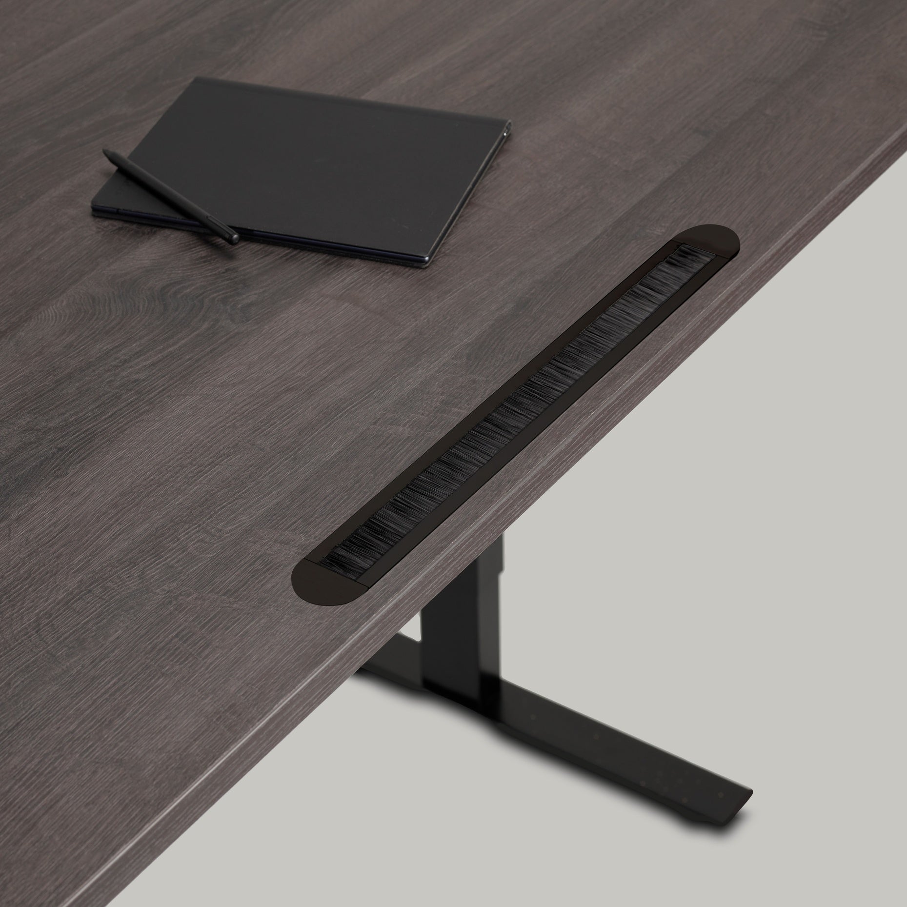 Sorvik Desk Cable Slot black