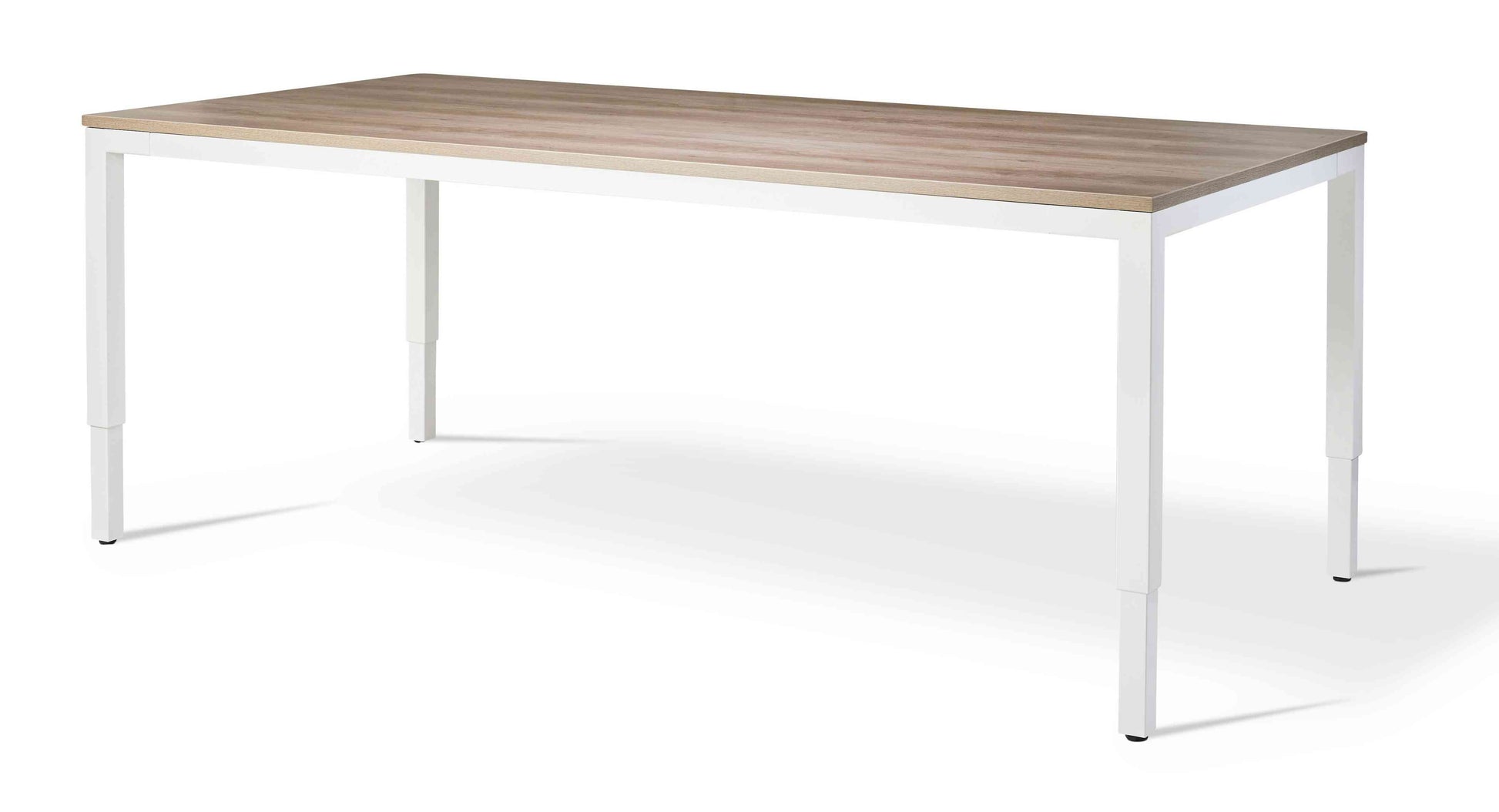 Trosa Height Adjustable Table - Silver Frame