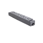 Hallen Under-Desk Power Extension Lead in black