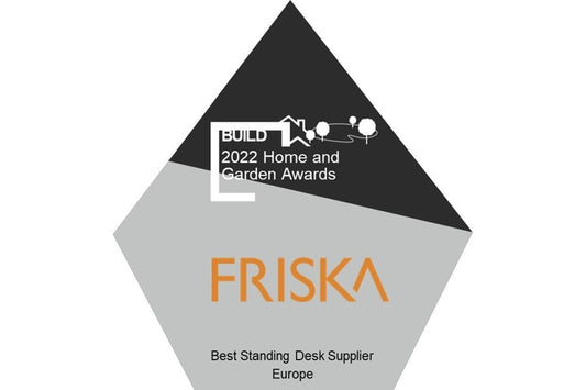 FRISKA is voted Europe's best Standing Desk Supplier - 2022