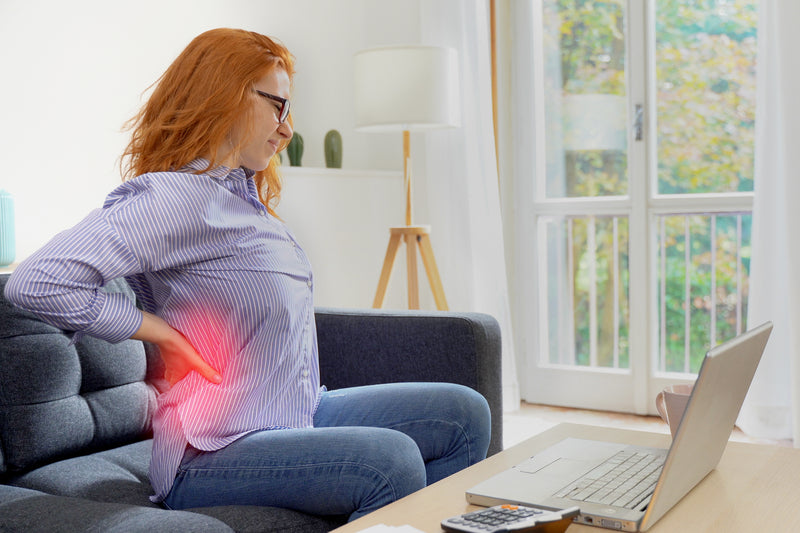 How to combat back pain while working from home