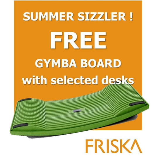 ** SUMMER SIZZLER ! ** FREE Gymba Balance Board with selected desks