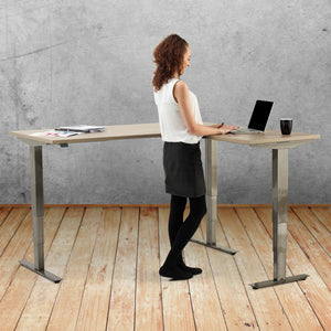 sit stand corner desk uk