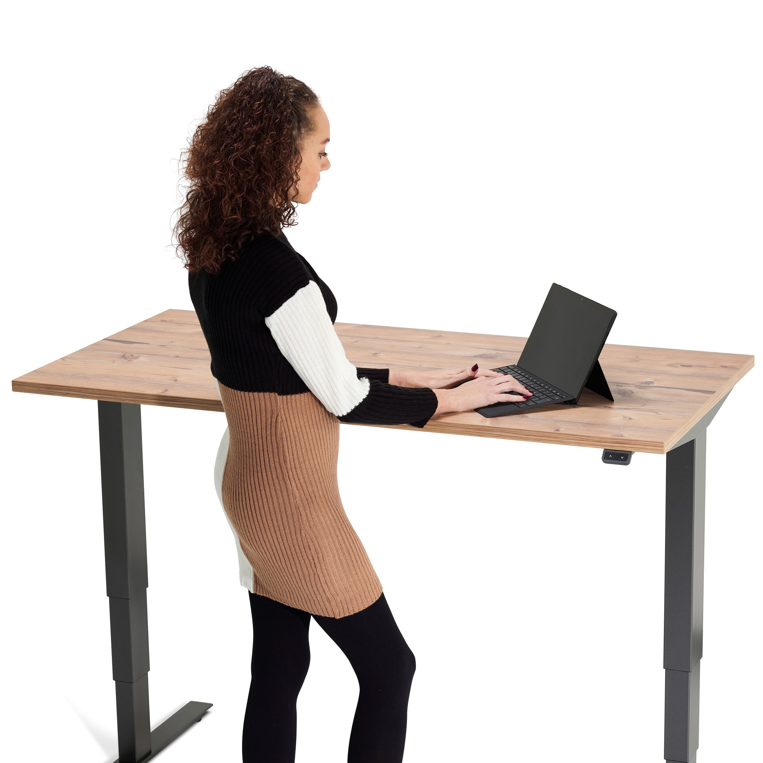 Stockholm Extra Heavy Duty Standing Desk with Bluetooth Control Frame Only