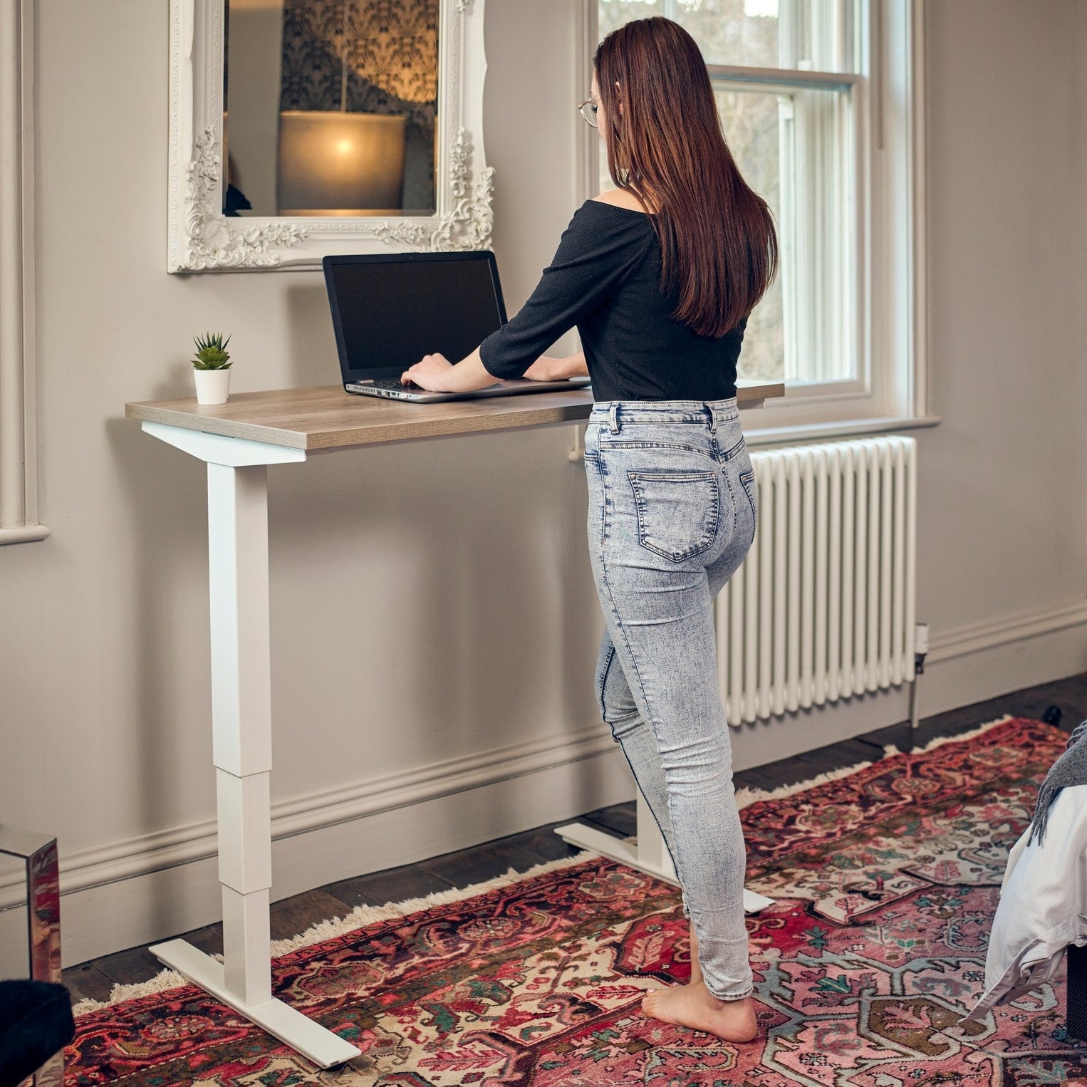 Narrow standing desk hotsell