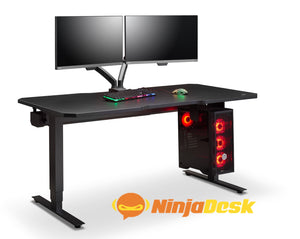 NINJA Professional Height Adjustable Gaming Desk (with Bluetooth control)