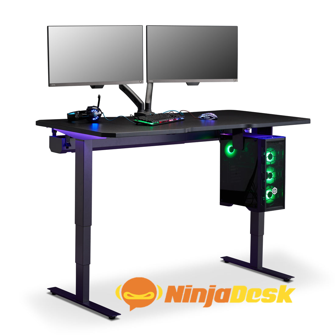 Height Adjustable Gaming Desk | NINJA | FRISKA DESK