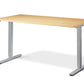 Ljungby Manual Height Adjustable Standing Desk