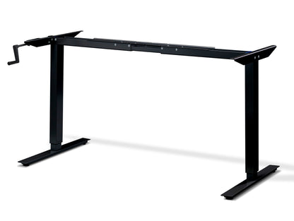 Ljungby Manual Height Adjustable Desk - Frame Only