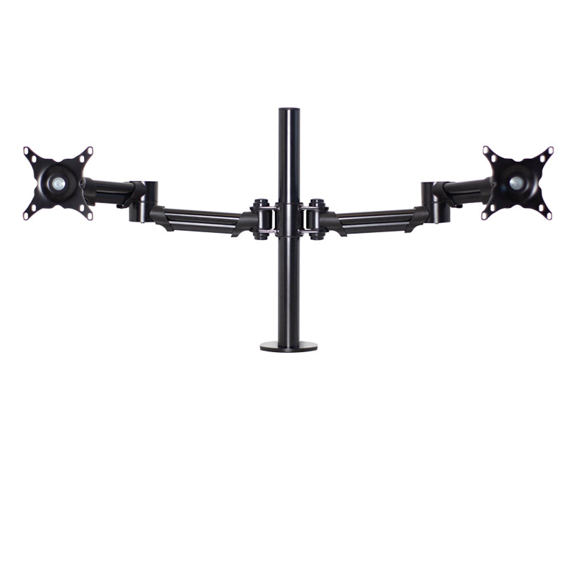 Kalix Twin Monitor Arms in black