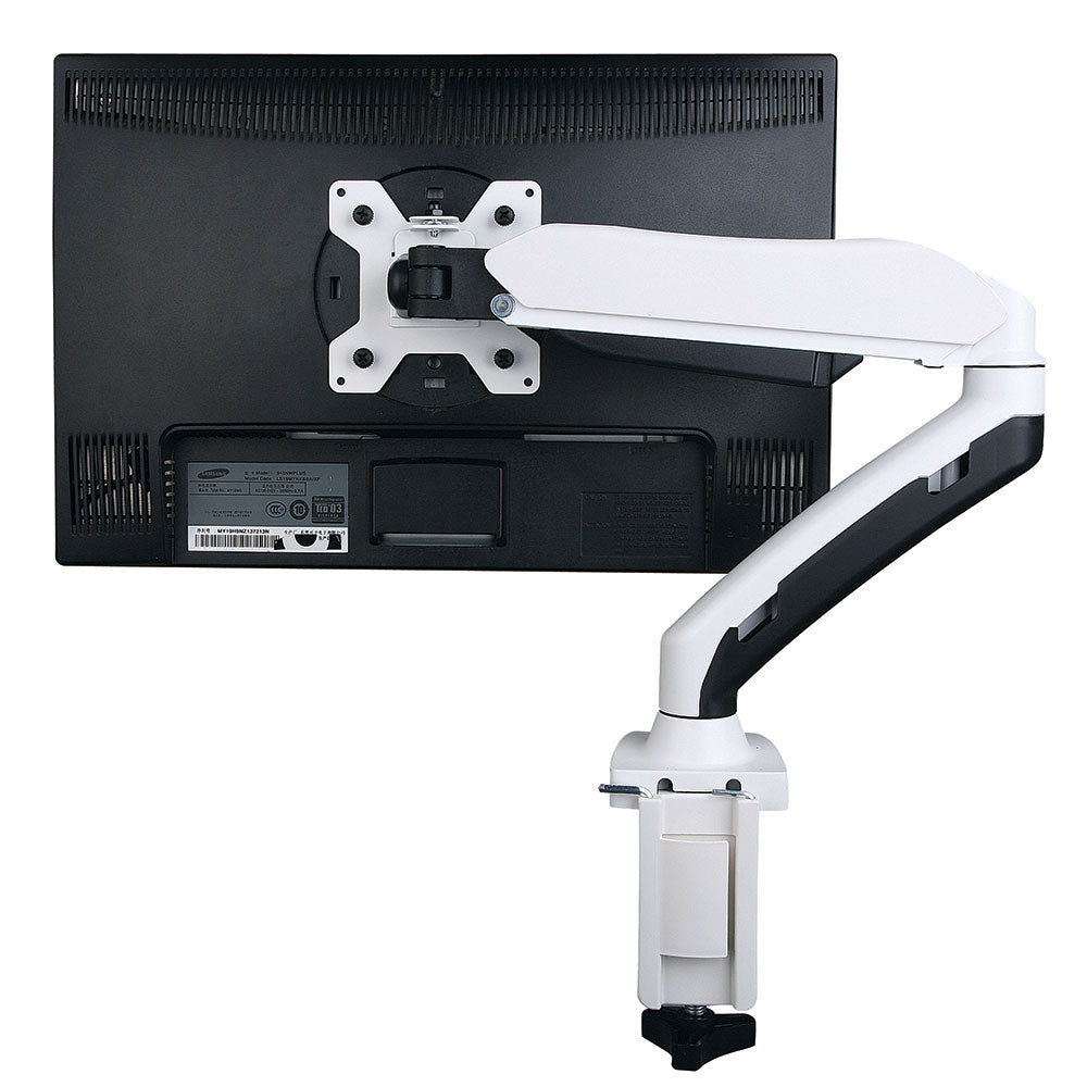 Visby Single Gas Assisted Monitor Arm